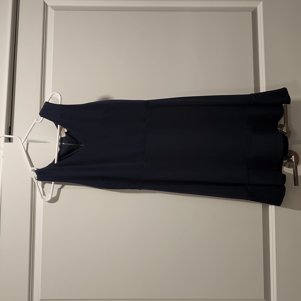 Navy Blue sleeveless dress